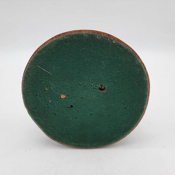 Pair of Antique Charles Rohlfs Hand-Carved Oak Candlesticks - Picture 4 of 5